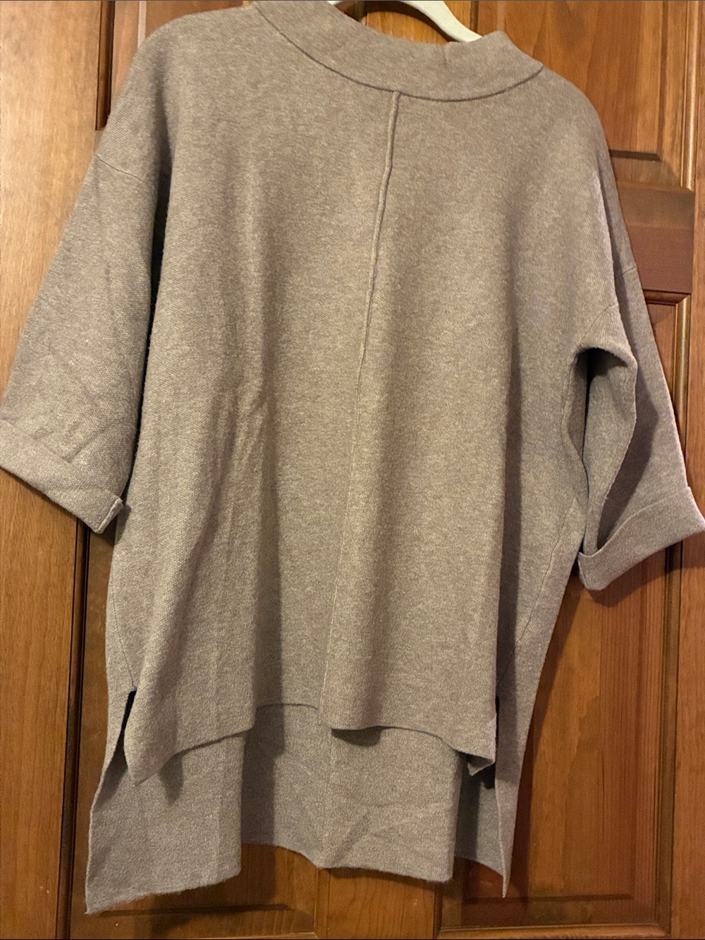 Rachel Zoe Women’s Taupe Crewneck Sweater